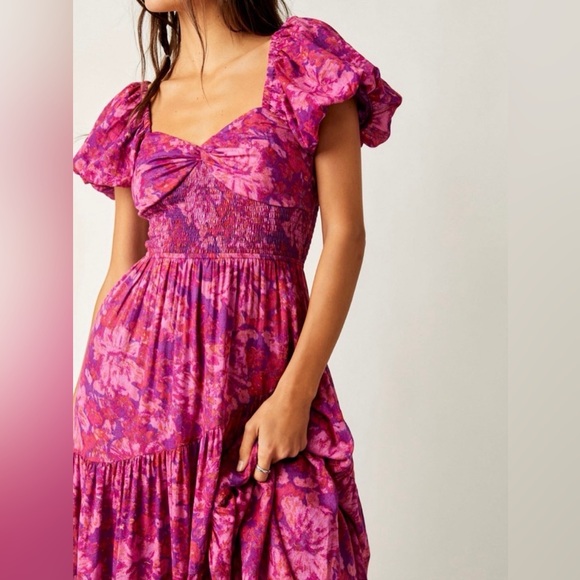 Free People Dresses & Skirts - Free People Sundrenched Maxi Dress